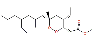 14,18-Dinorplakortide Q methyl ester